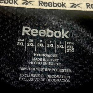 Reebok XXL Black Hydromove 100 Polyester